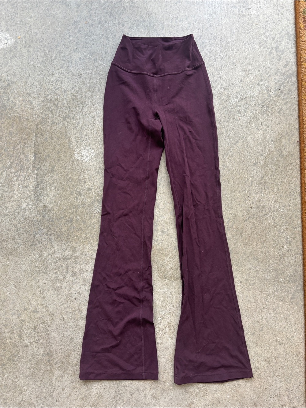 Lululemon Groove Pant Black Plum